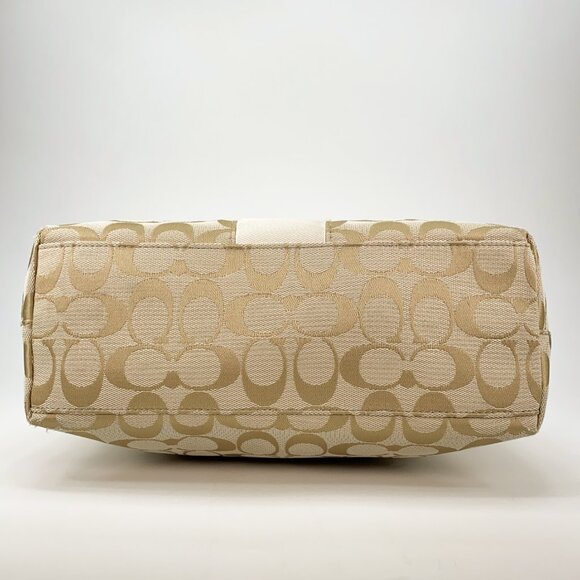 COACH Signature C Jacquard Canvas Tote Bag - C1405-F28504 - Picture 4 of 16